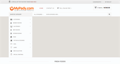 Desktop Screenshot of mypady.com
